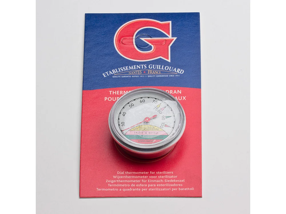 Thermomètre à cadran pour stérilisateur