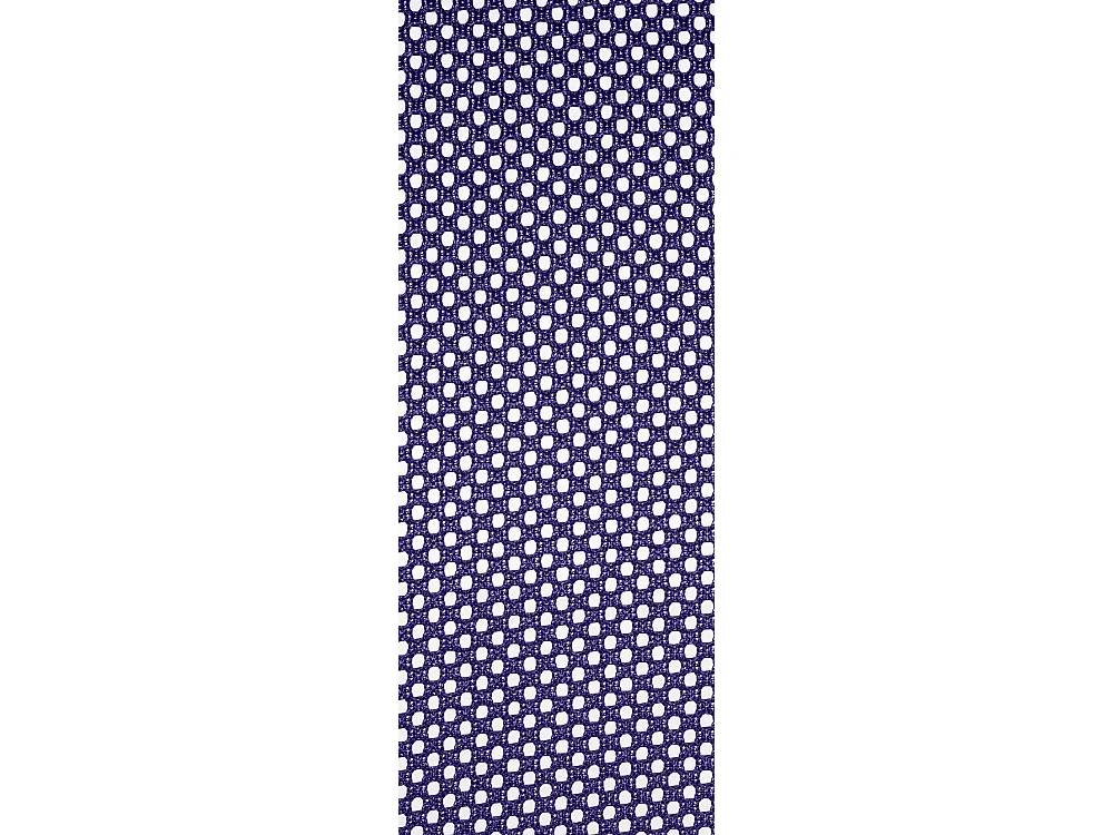 Chaise de bureau - Microfibre & Blanc - Violet - Tracy