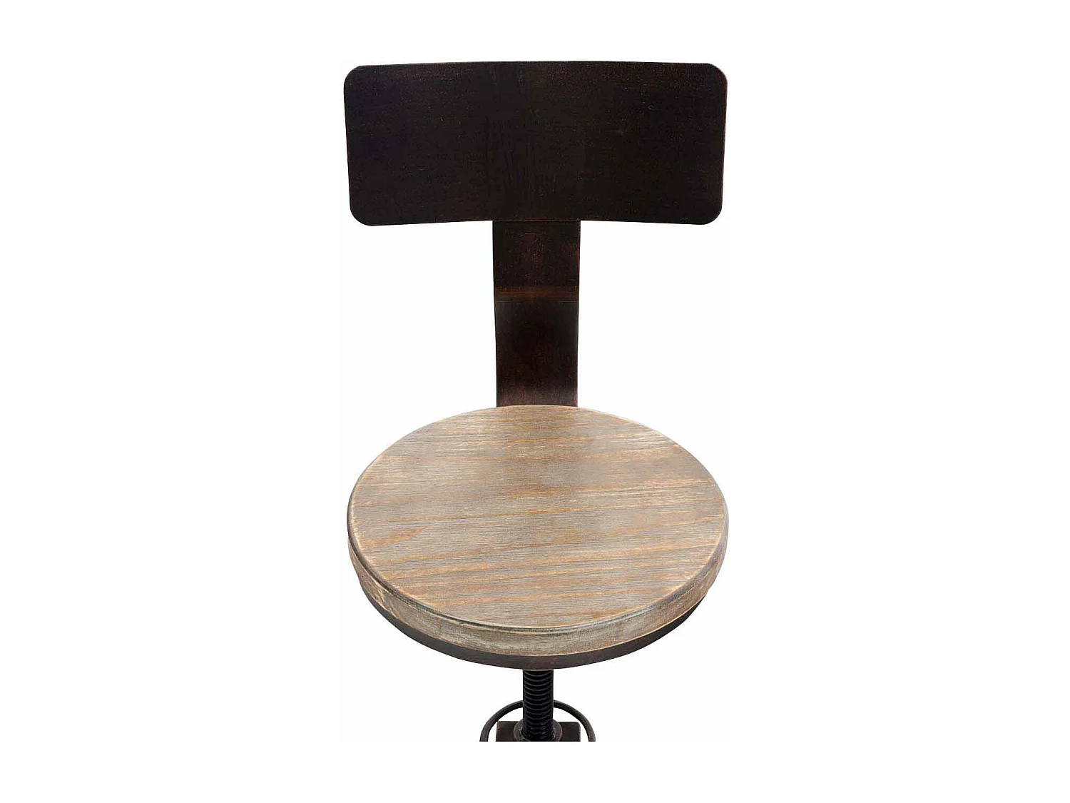 Lot de 2  Tabouret de bar - Métal & Métal - Bronze - Elko