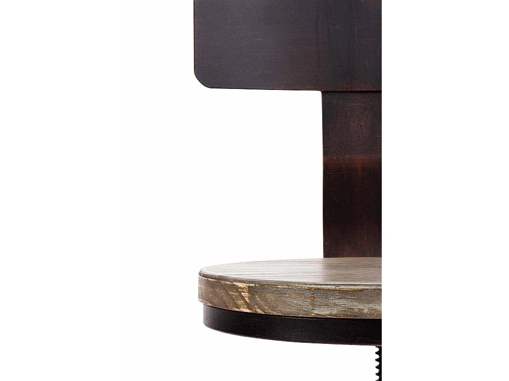 Lot de 2  Tabouret de bar - Métal & Métal - Bronze - Elko