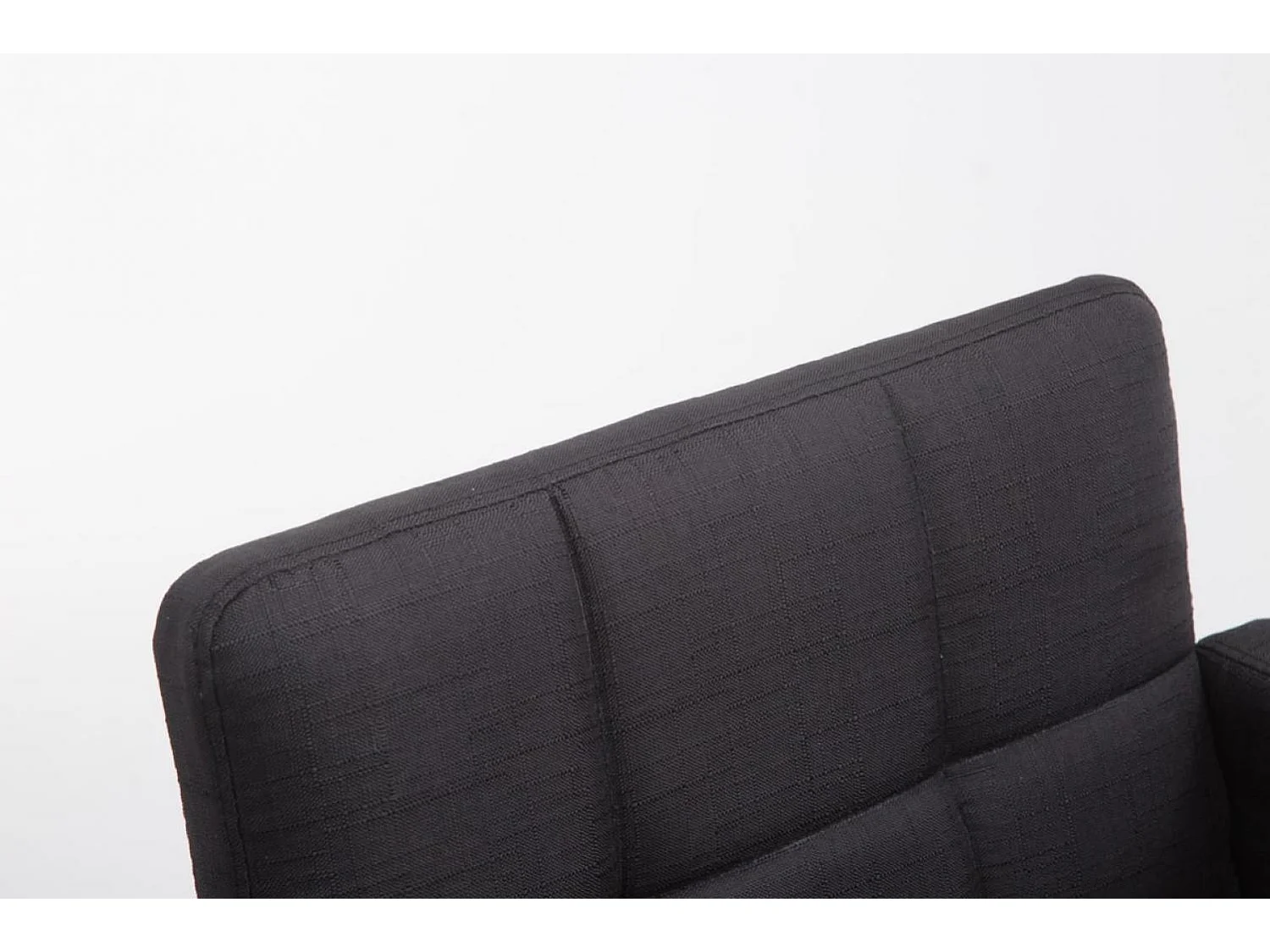 Tabouret de bar - Tissu & Métal - Noir - Los Angeles