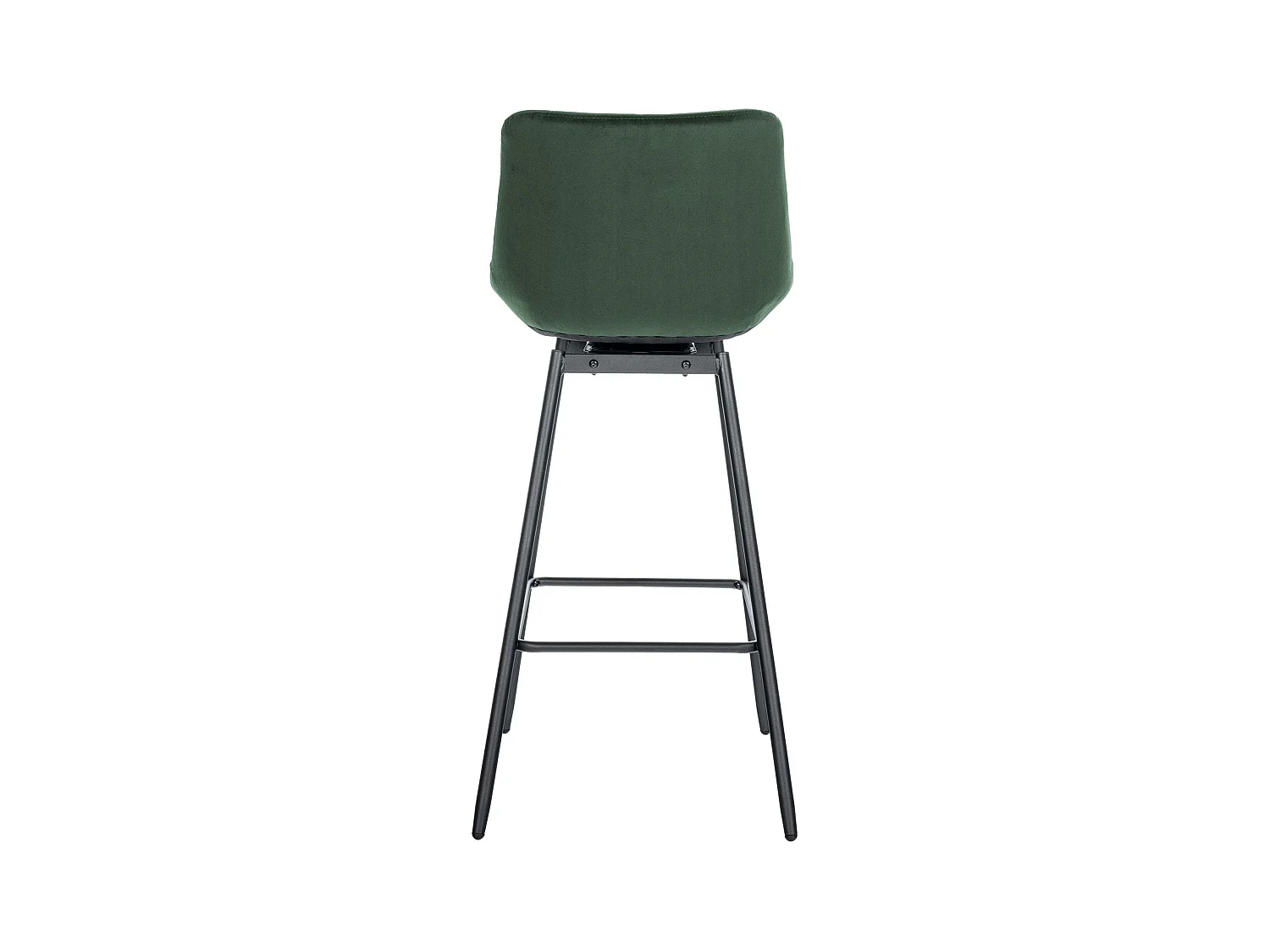 Tabouret de bar - Velours - Vert foncé - Weston
