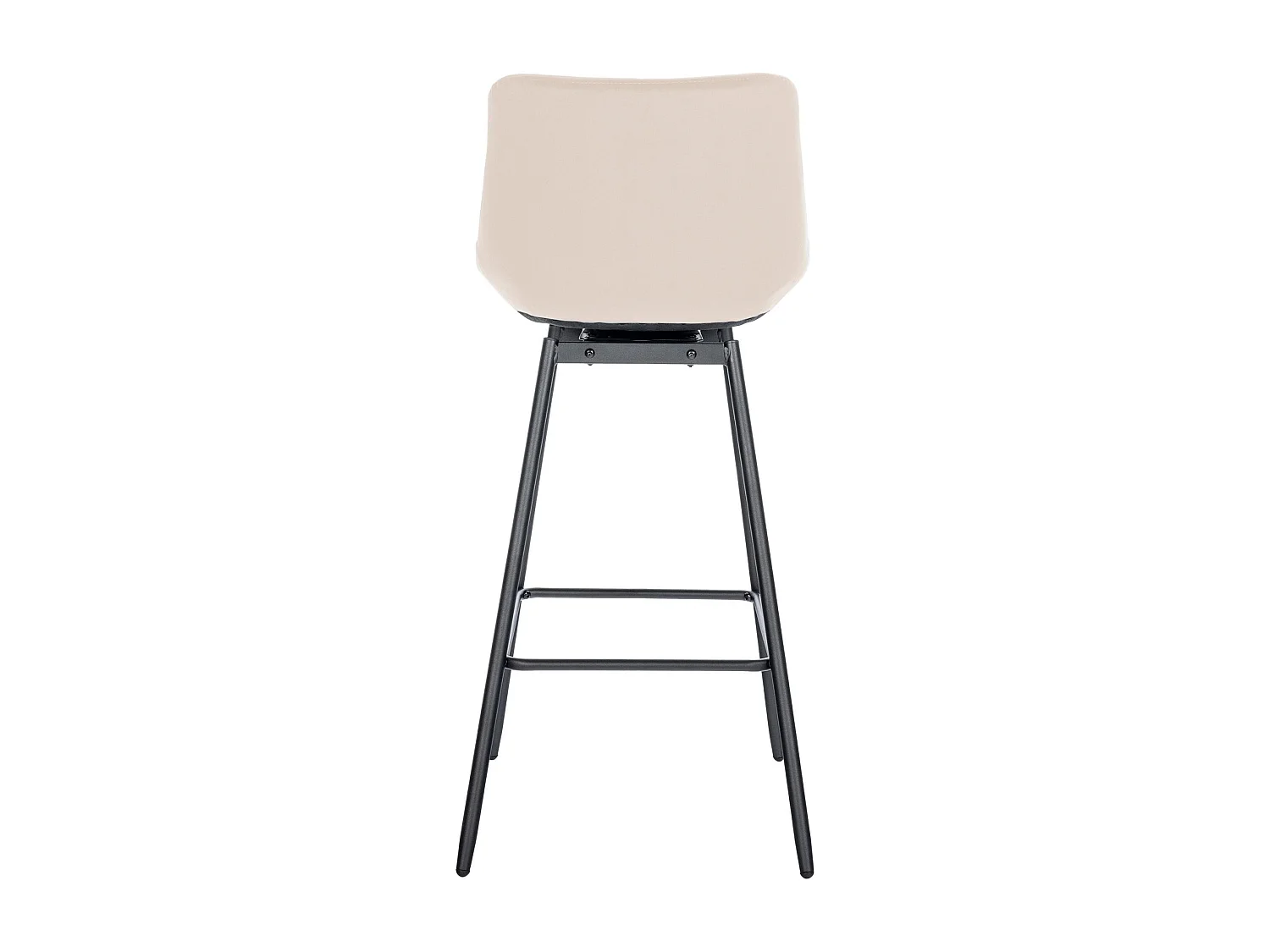 Barkruk - Fluweel - creme - Weston
