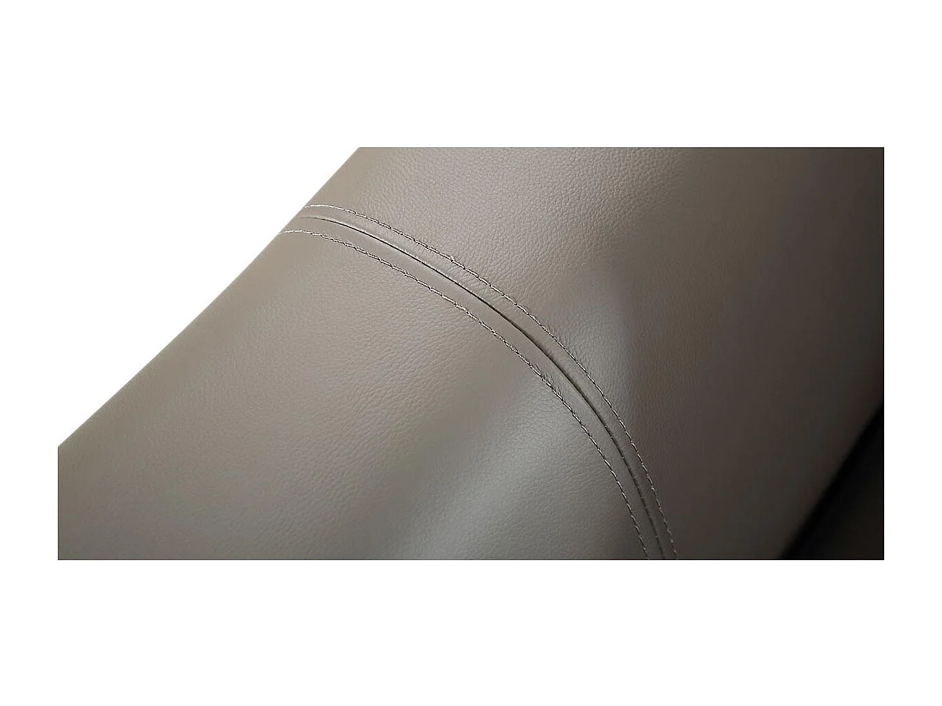 Fauteuil cuir Design SIANNA Marron