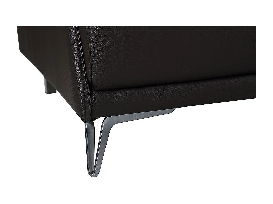 Fauteuil cuir Design GARLIK Marron