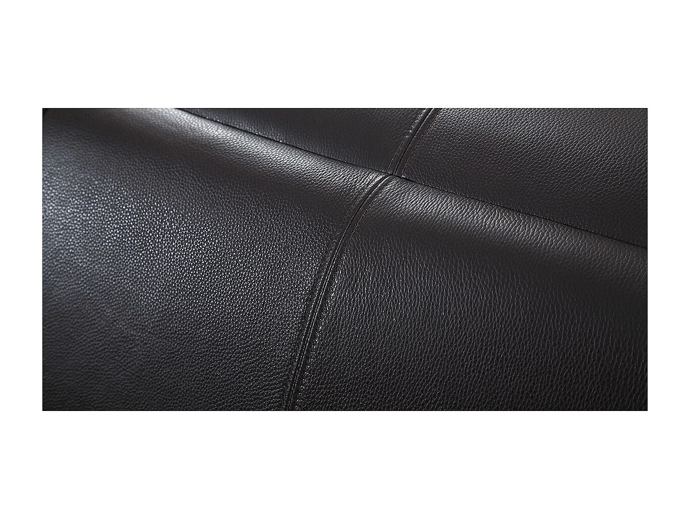 Fauteuil cuir Design GARLIK Marron