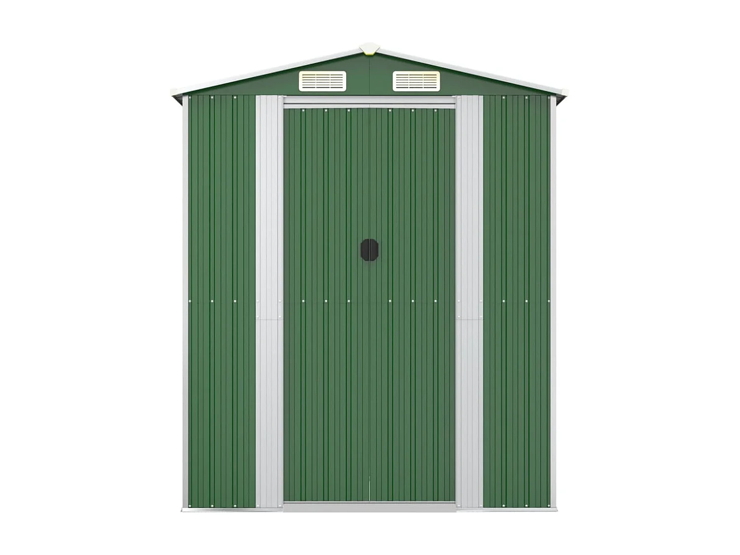 Abri de jardin Vert 192x689x223 Acier galvanisé