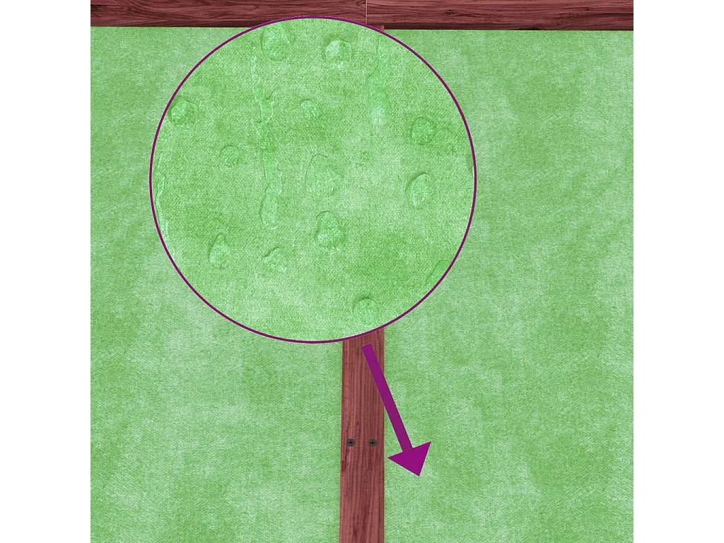 Abri à outils de jardin moka 83x57x140 bois massif pin