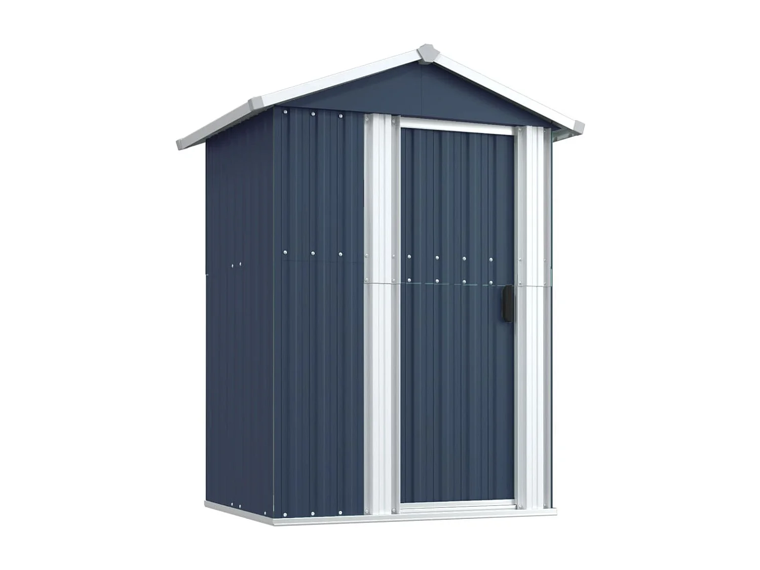 Abri de jardin Anthracite 126x97,5x177 Acier galvanisé