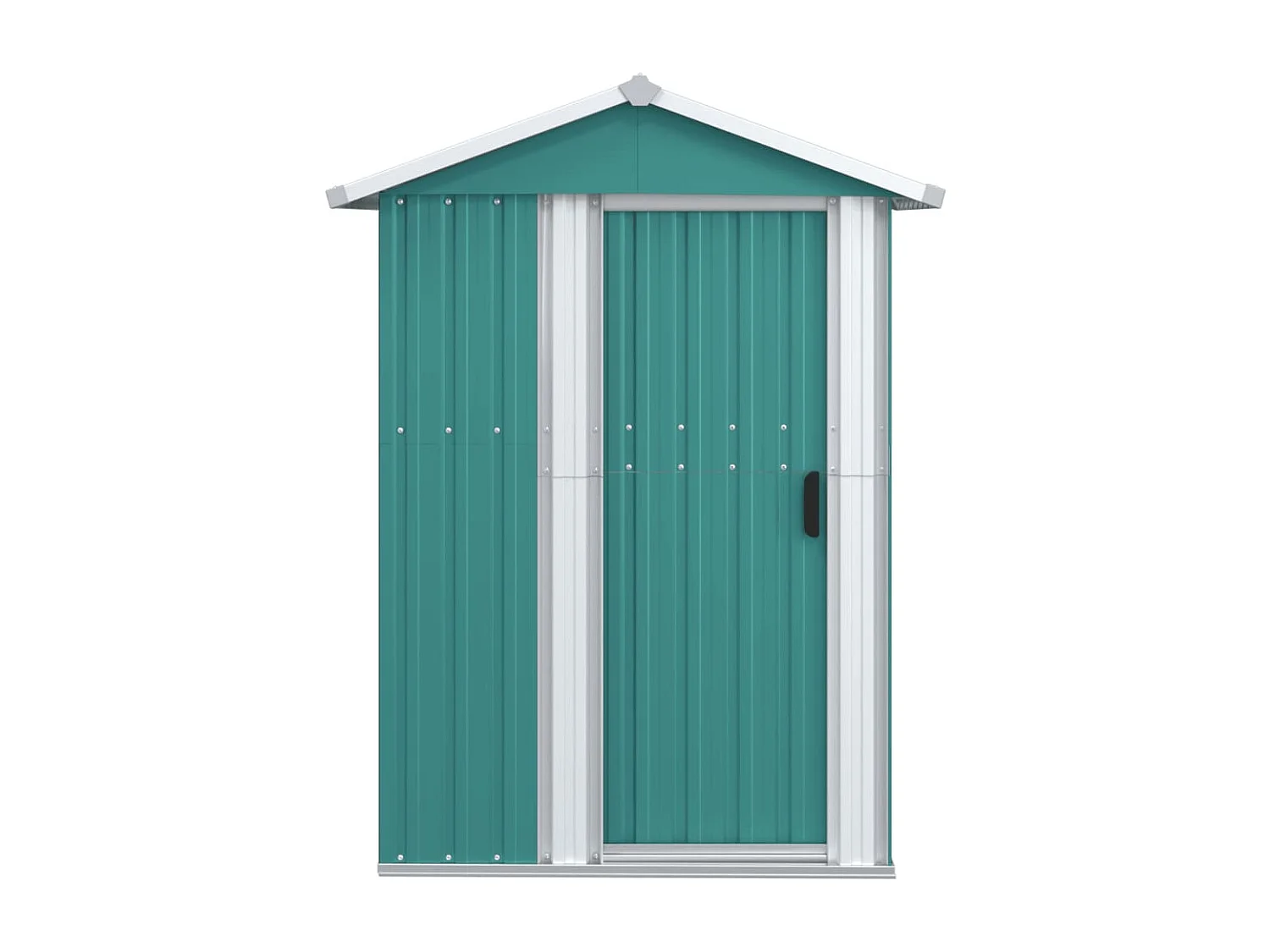 Abri de jardin Vert 126x97,5x177 Acier galvanisé