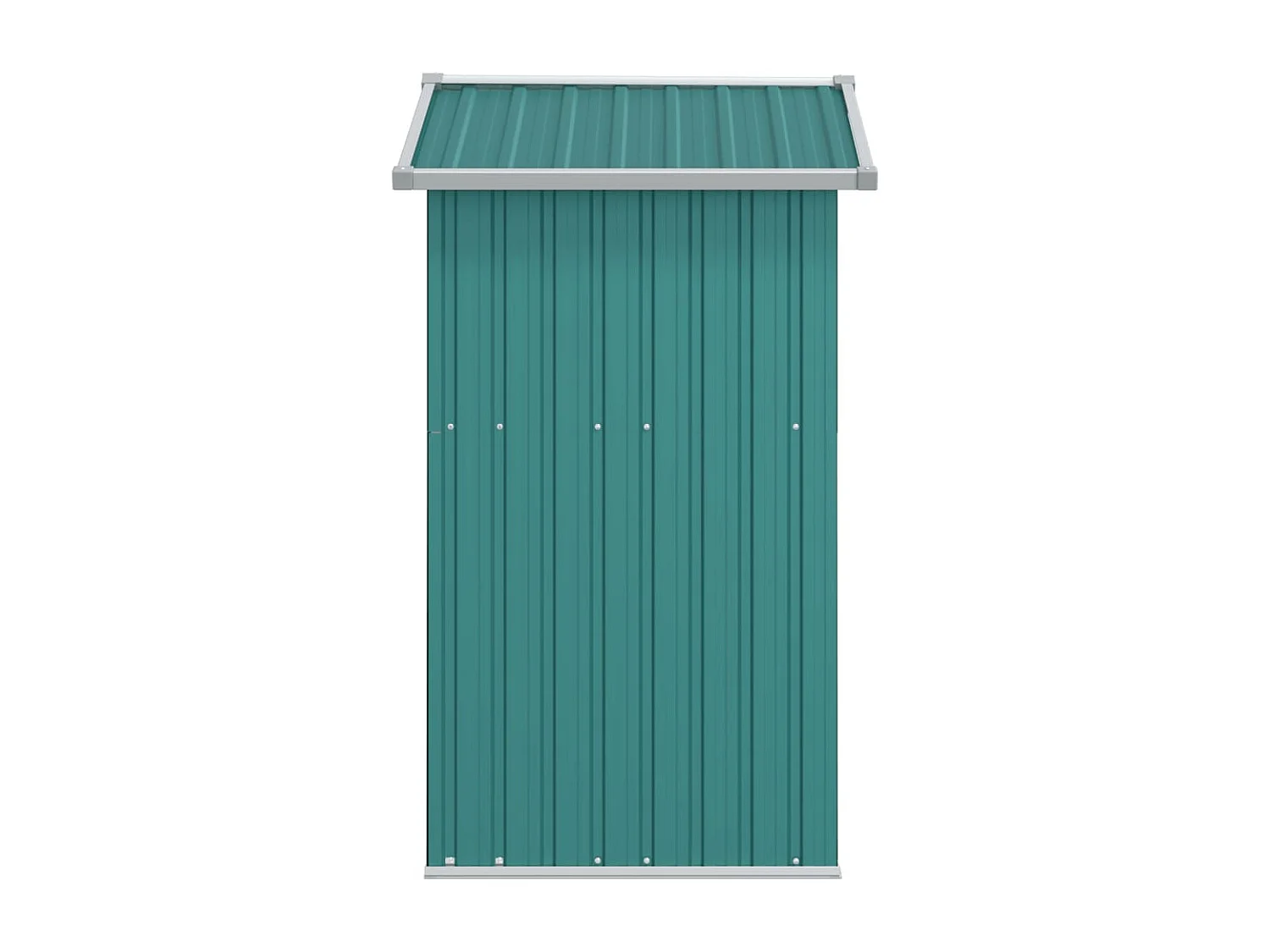 Abri de jardin Vert 126x97,5x177 Acier galvanisé