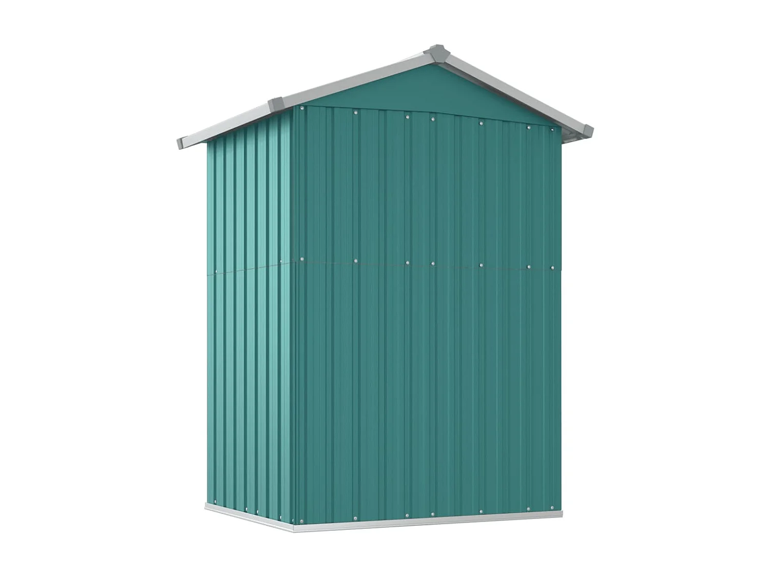 Abri de jardin Vert 126x97,5x177 Acier galvanisé