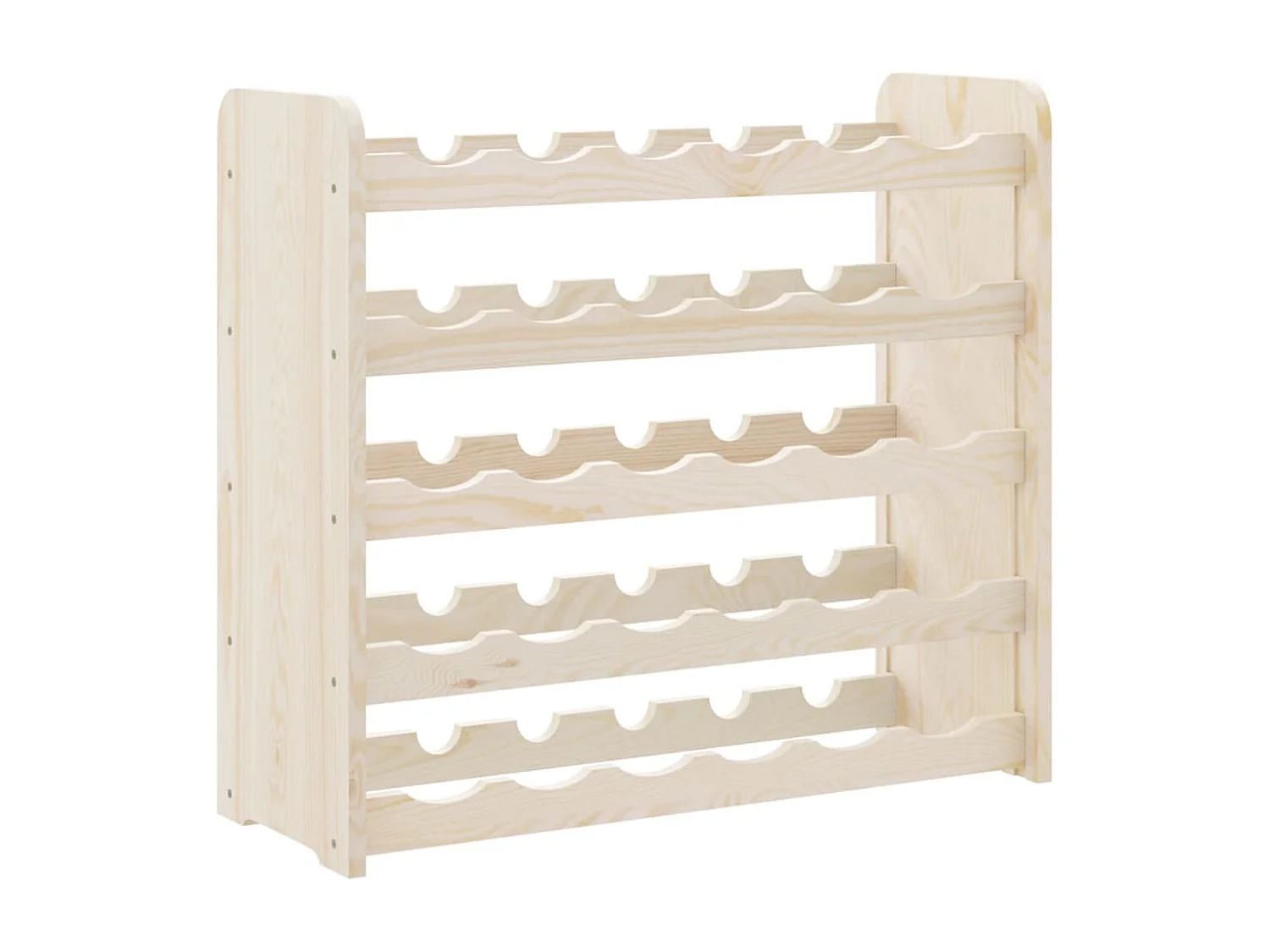 Casier à vin 67,5x25x60 Bois de pin massif