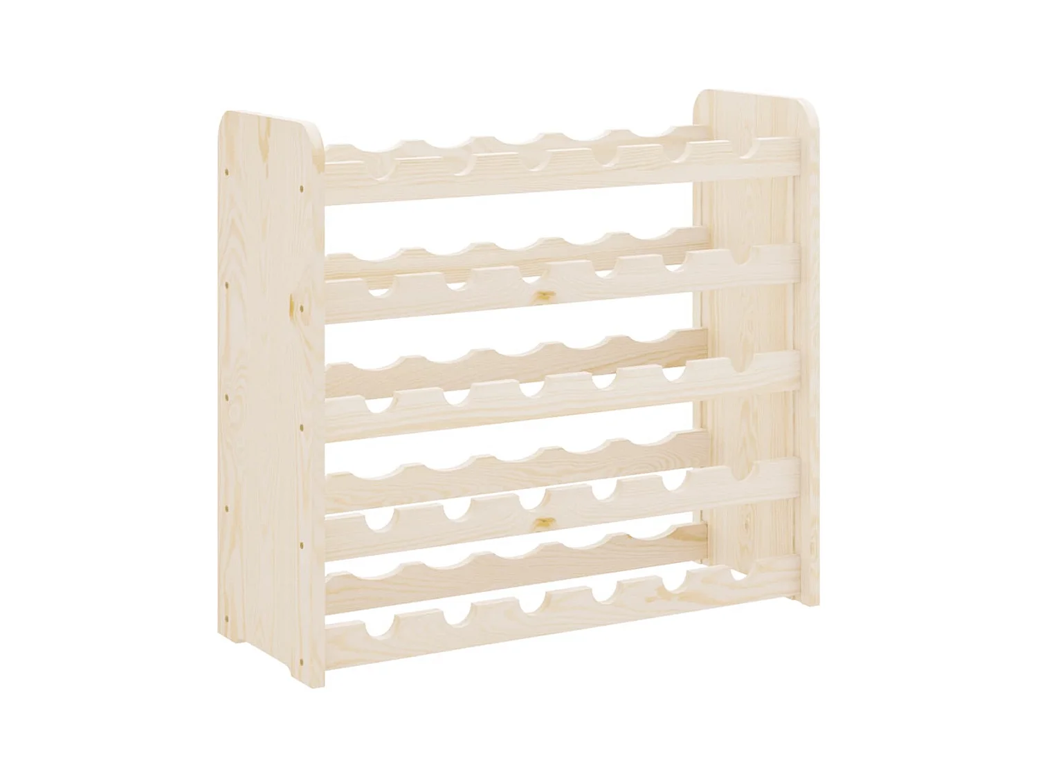 Casier à vin 67,5x25x60 Bois de pin massif
