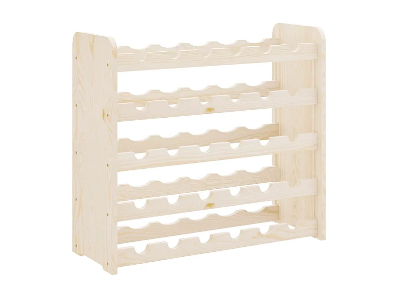 Casier à vin 67,5x25x60 Bois de pin massif