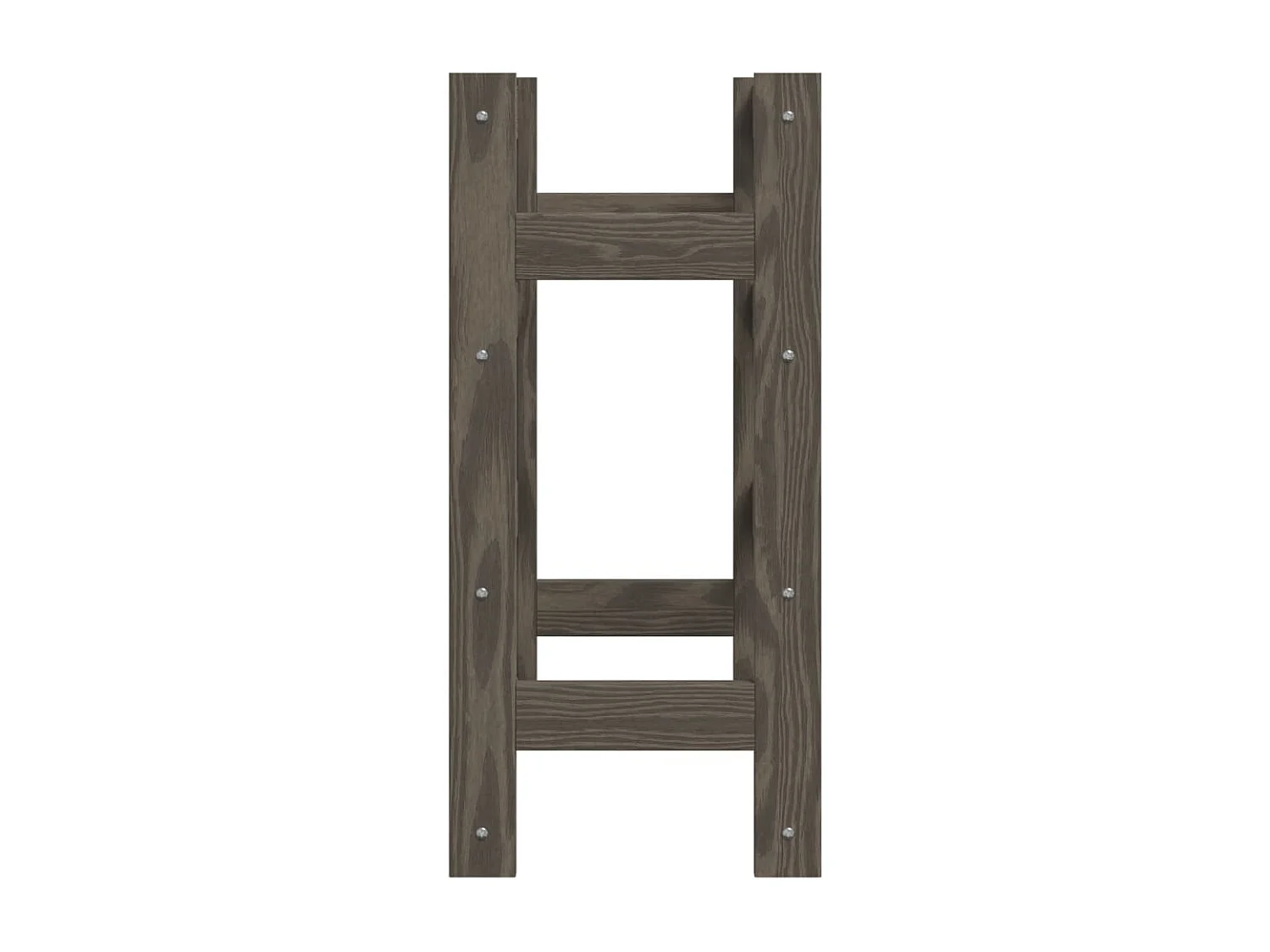 Casier à bouteilles pour 16 bouteilles gris bois pin solide