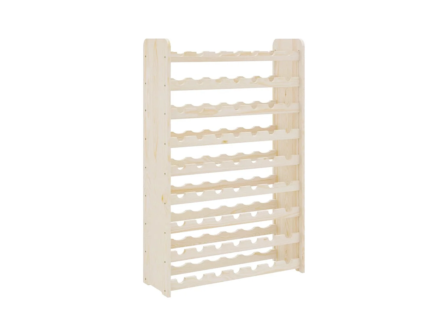Casier à vin 72,5x25x111,5 Bois de pin massif