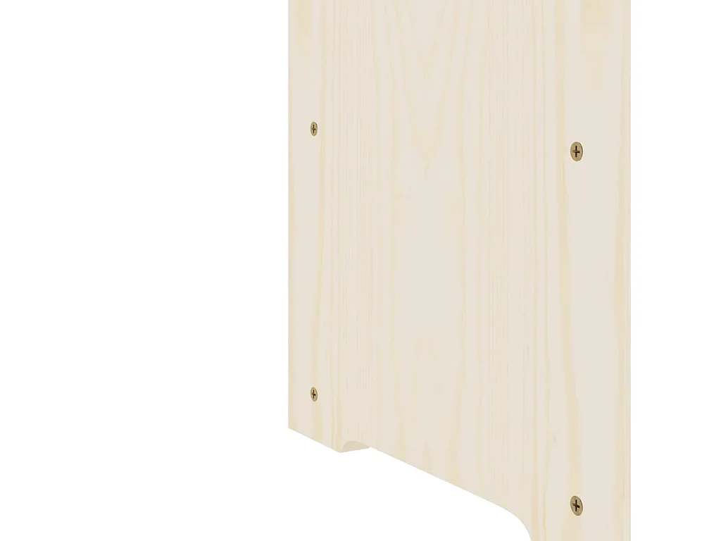 Casier à vin 67,5x25x87 Bois de pin massif