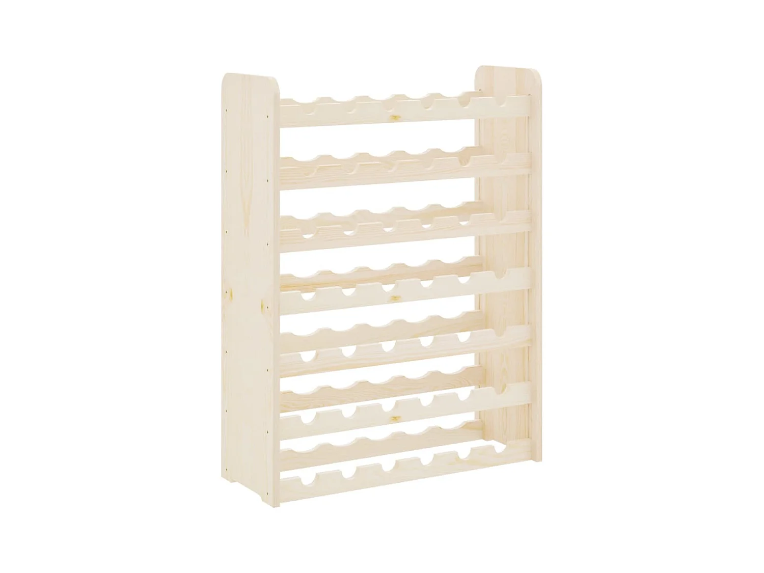 Casier à vin 67,5x25x87 Bois de pin massif