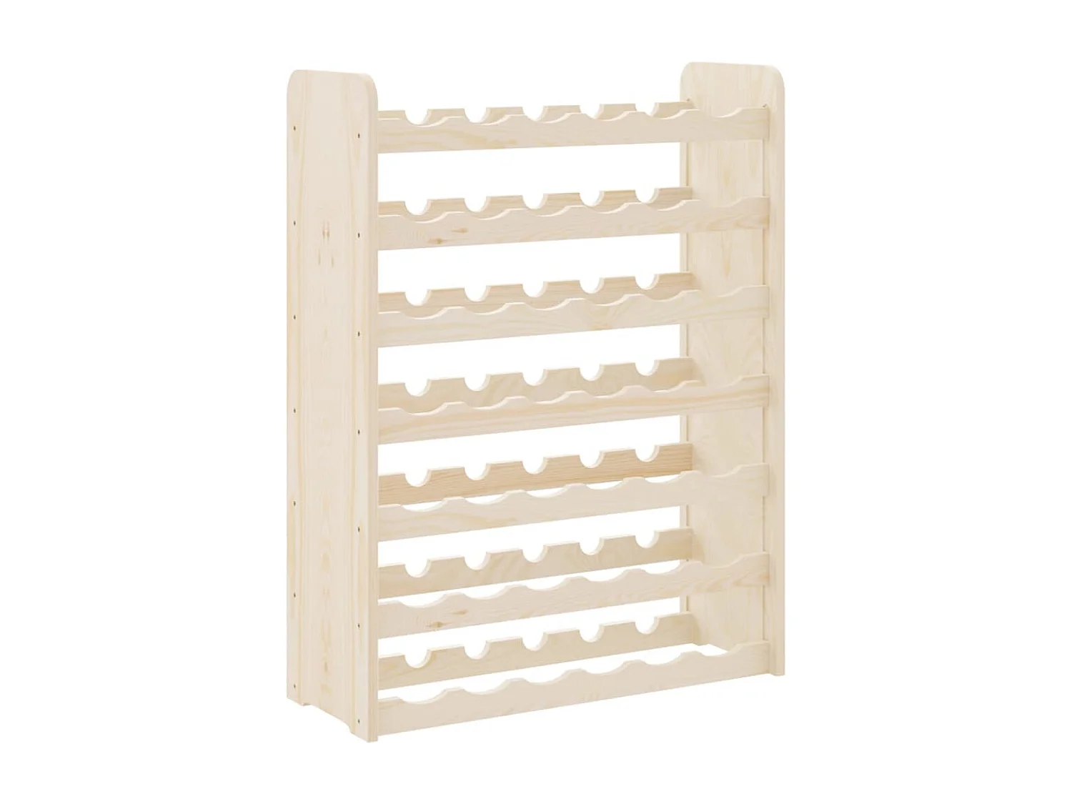 Casier à vin 67,5x25x87 Bois de pin massif