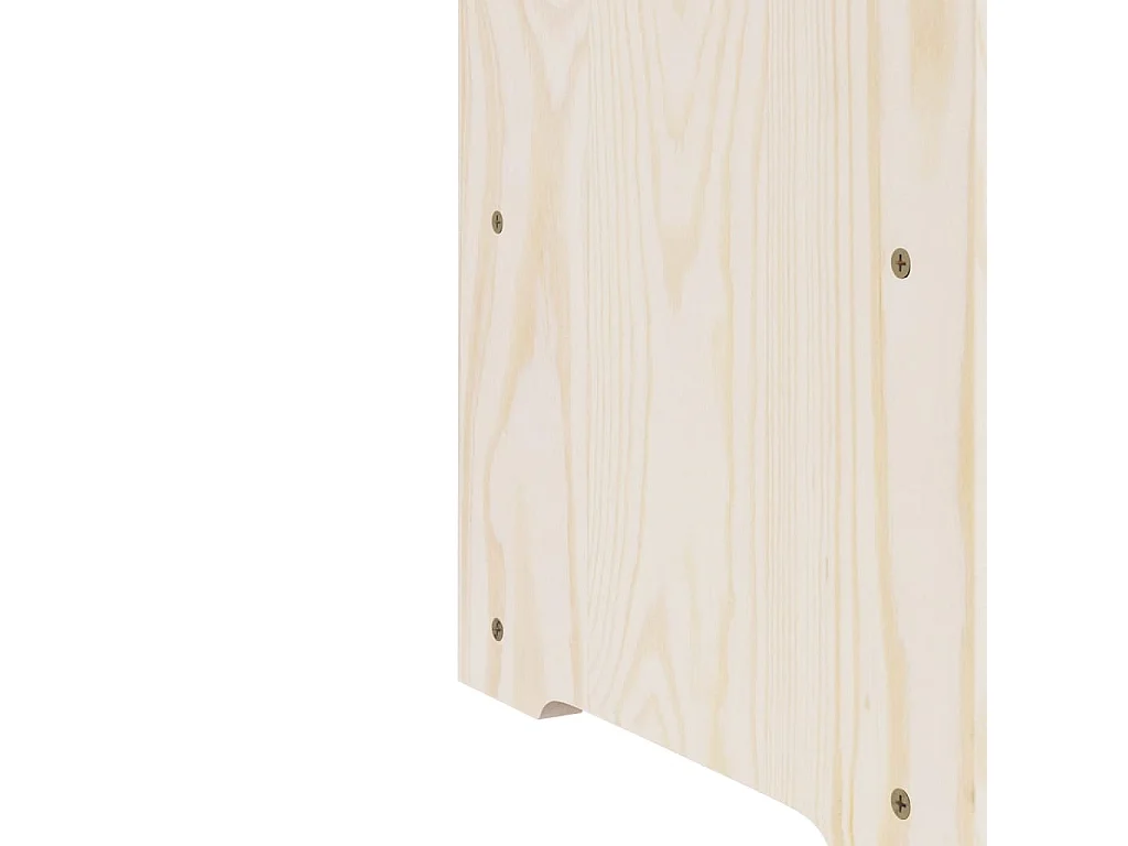 Casier à vin 33x25x37 bois de pin massif