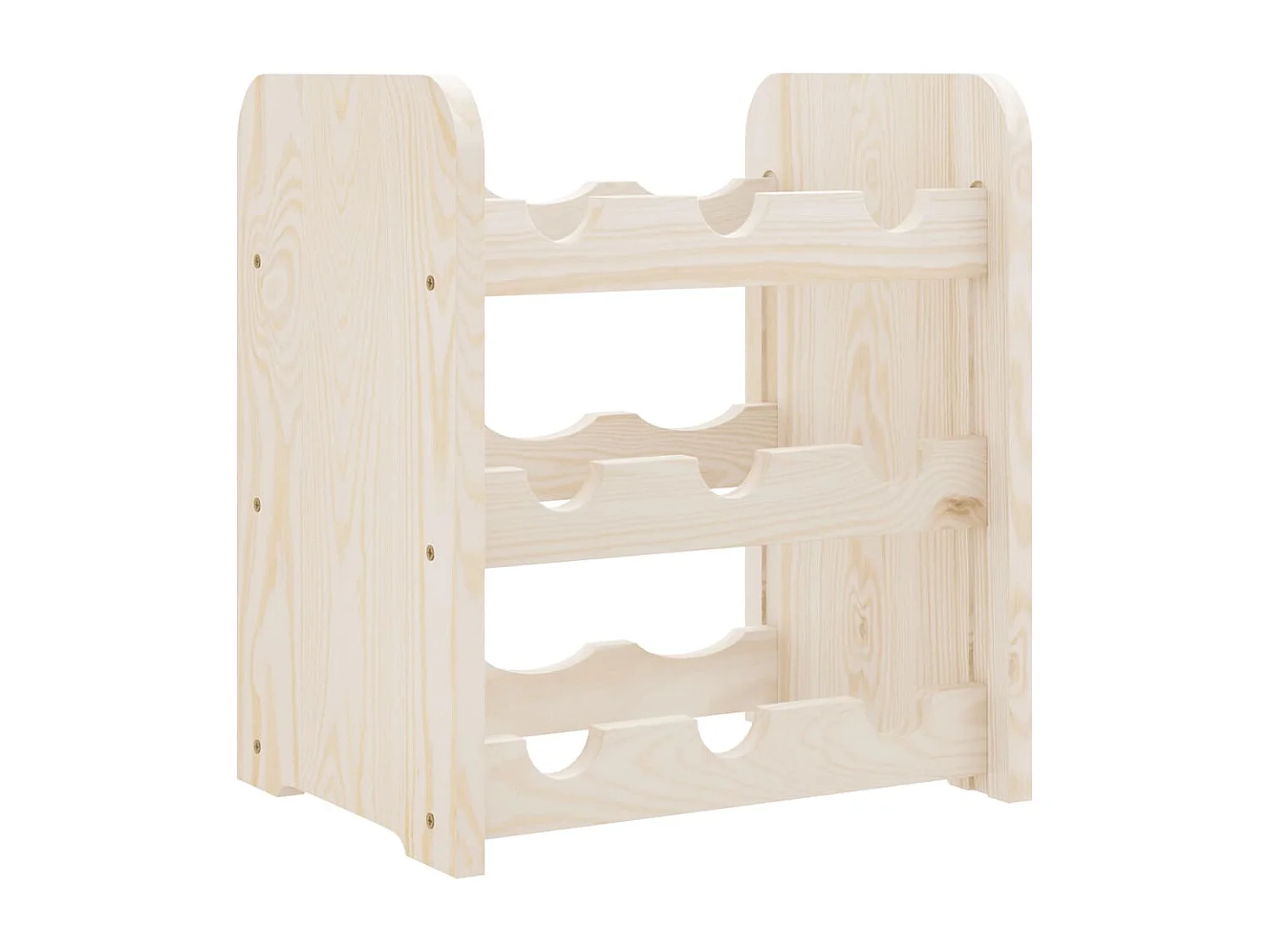 Casier à vin 33x25x37 bois de pin massif