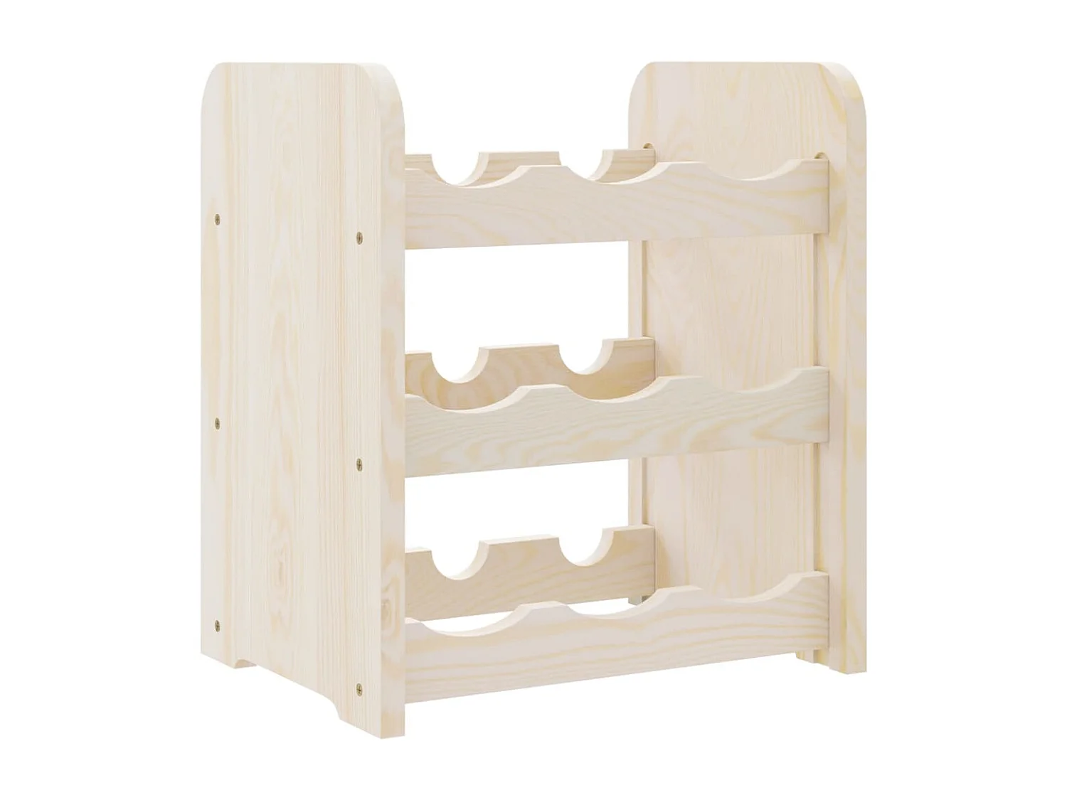 Casier à vin 33x25x37 bois de pin massif