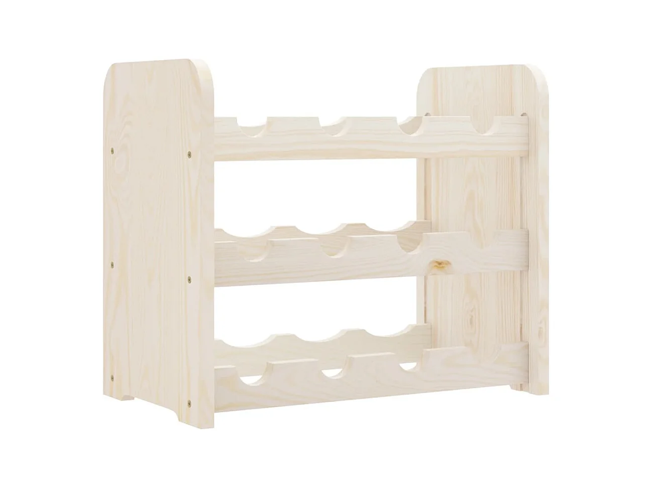 Casier à vin 43x25x37 bois de pin massif