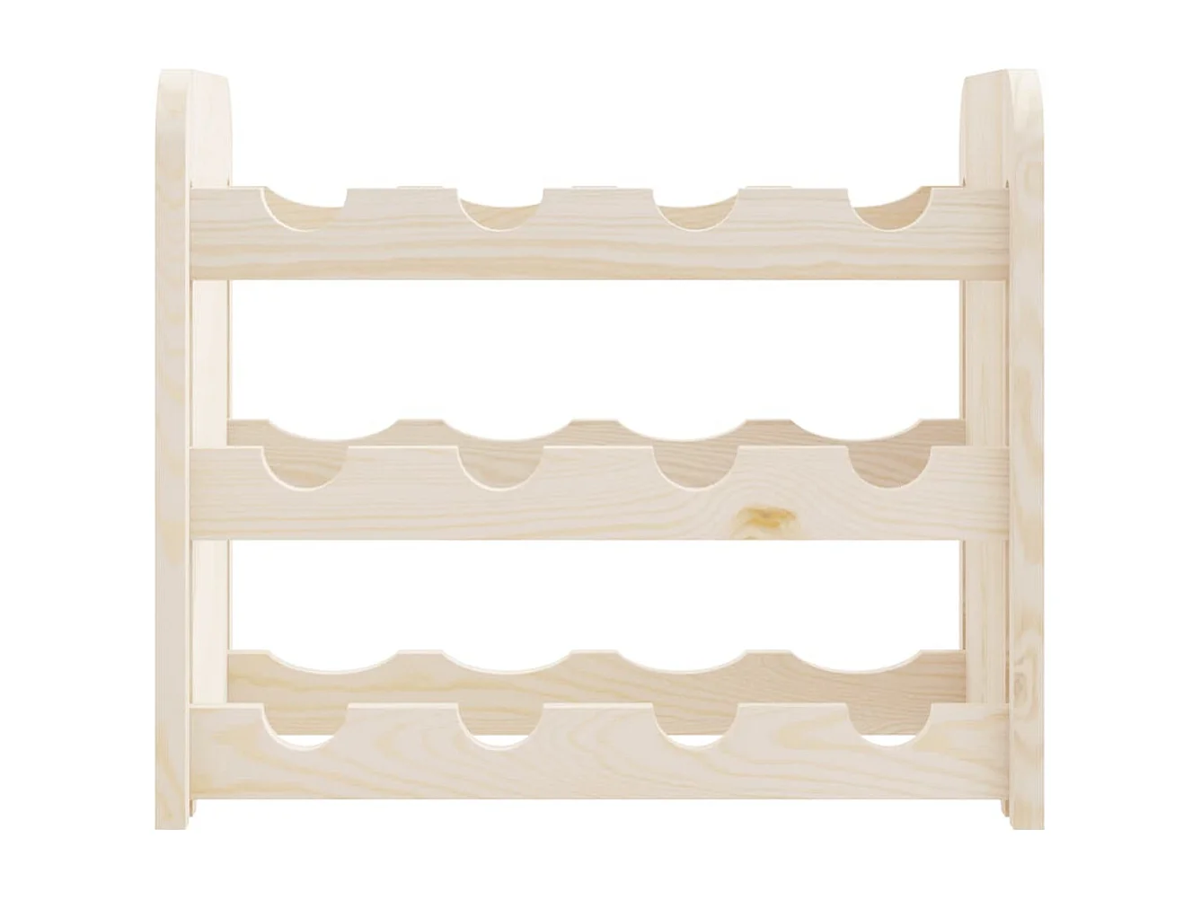 Casier à vin 43x25x37 bois de pin massif