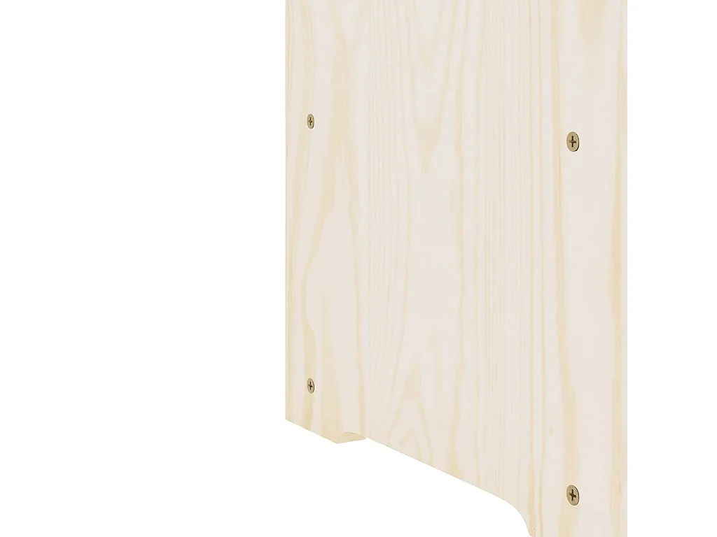 Casier à vin 43x25x37 bois de pin massif