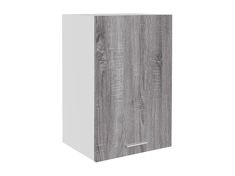 Armoire suspendue Sonoma gris 39,5x31x60 Bois d'ingénierie