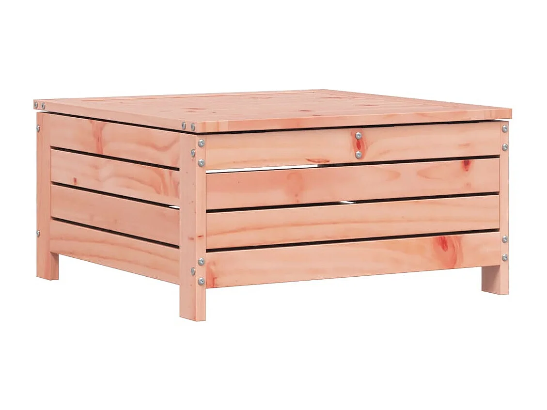 Repose-pied de jardin 62x63,5x32 bois massif de douglas