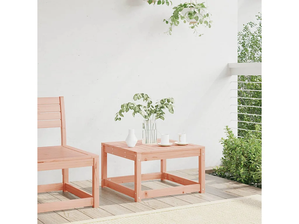 Repose-pied de jardin massif de douglas