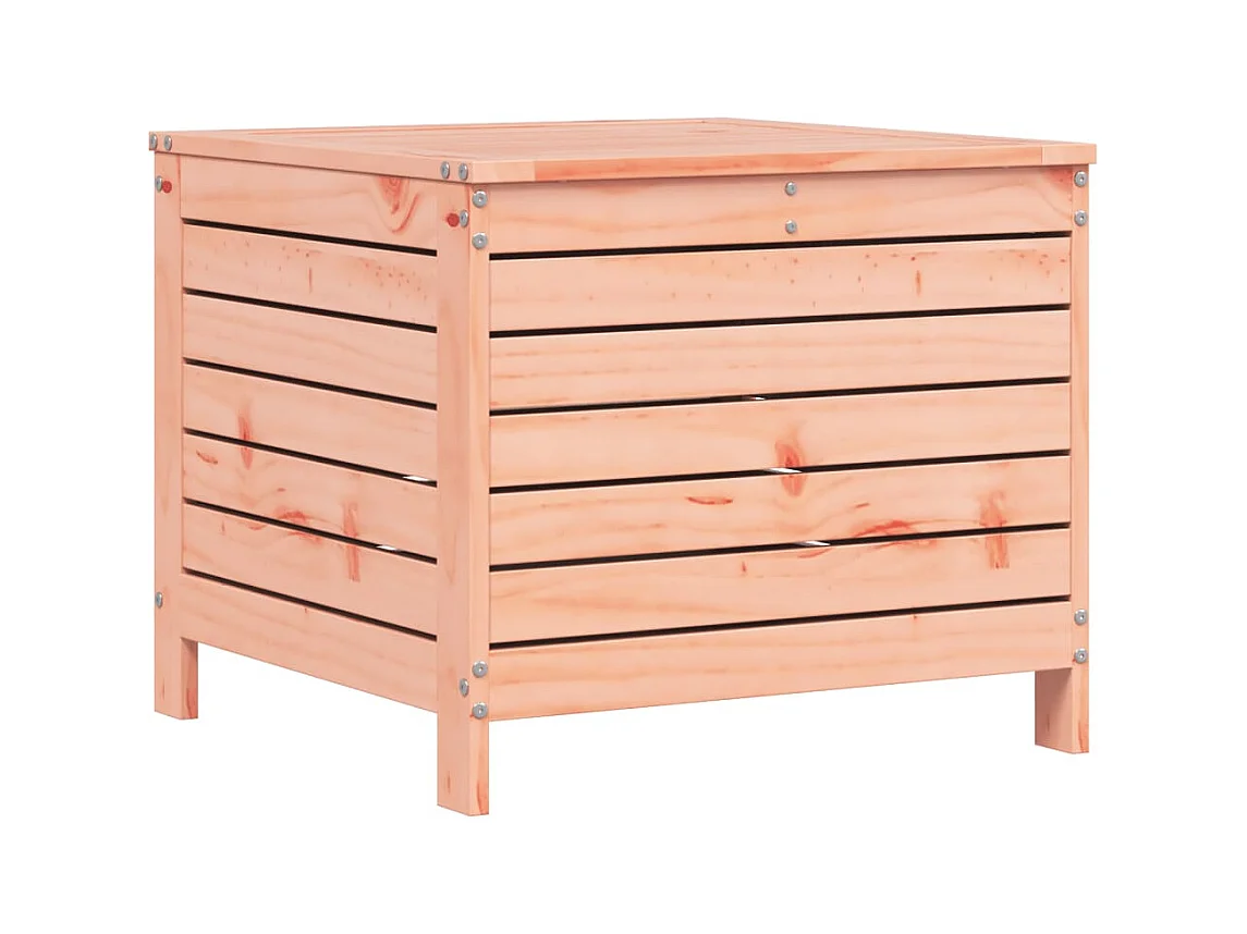 Repose-pied de jardin 62x63,5x53,5 bois massif de douglas