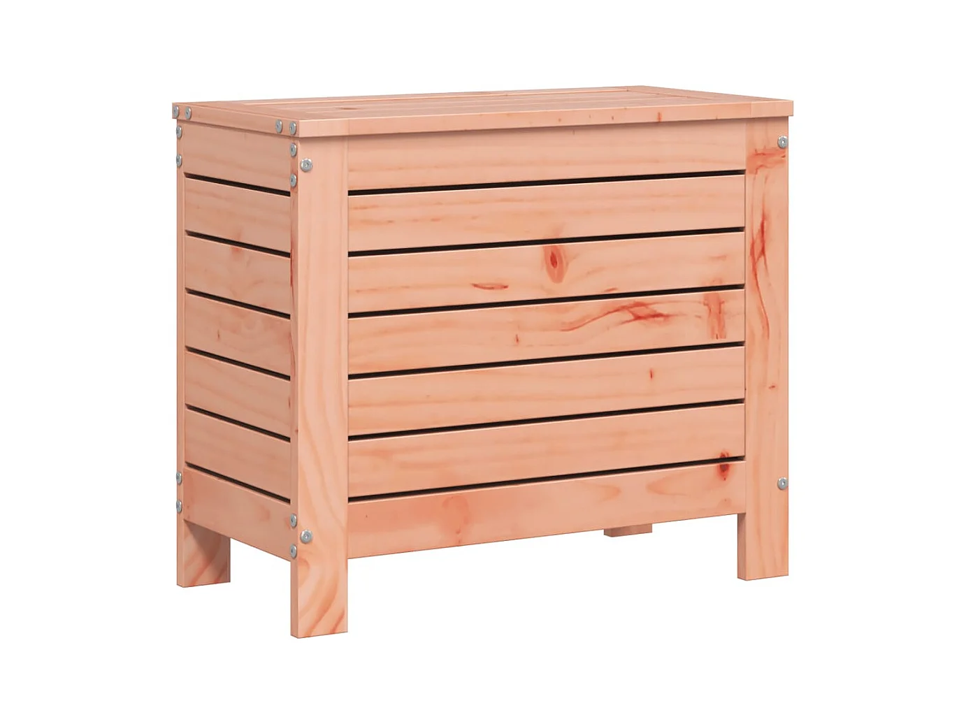 Repose-pied de jardin 62x31,5x52 bois massif de douglas