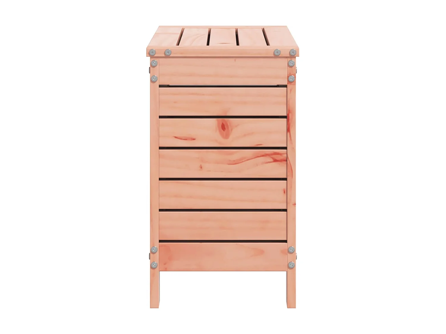 Repose-pied de jardin 62x31,5x52 bois massif de douglas