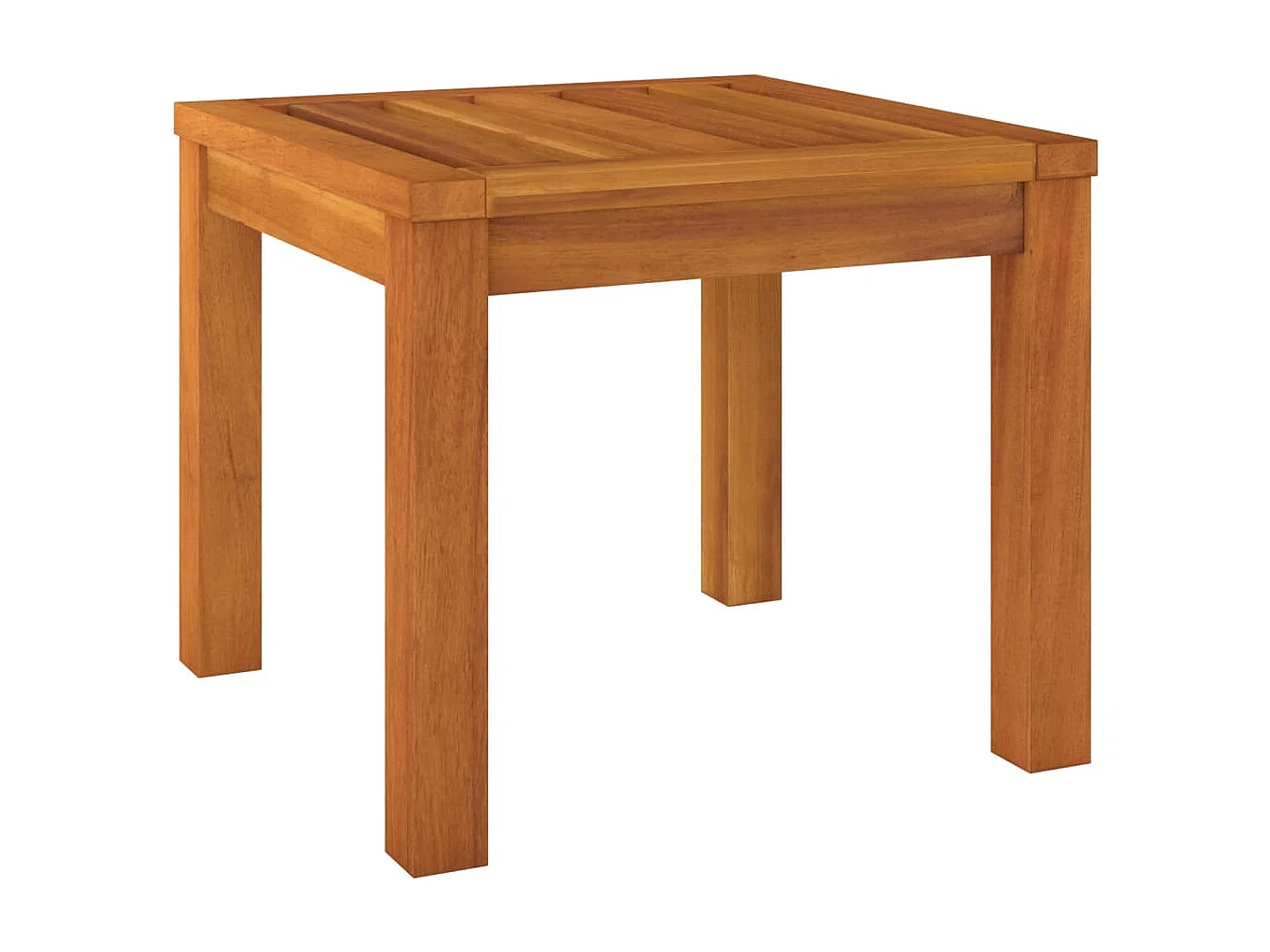Tabourets de jardin et coussins 2 pcs 40x40x42 Acacia solide