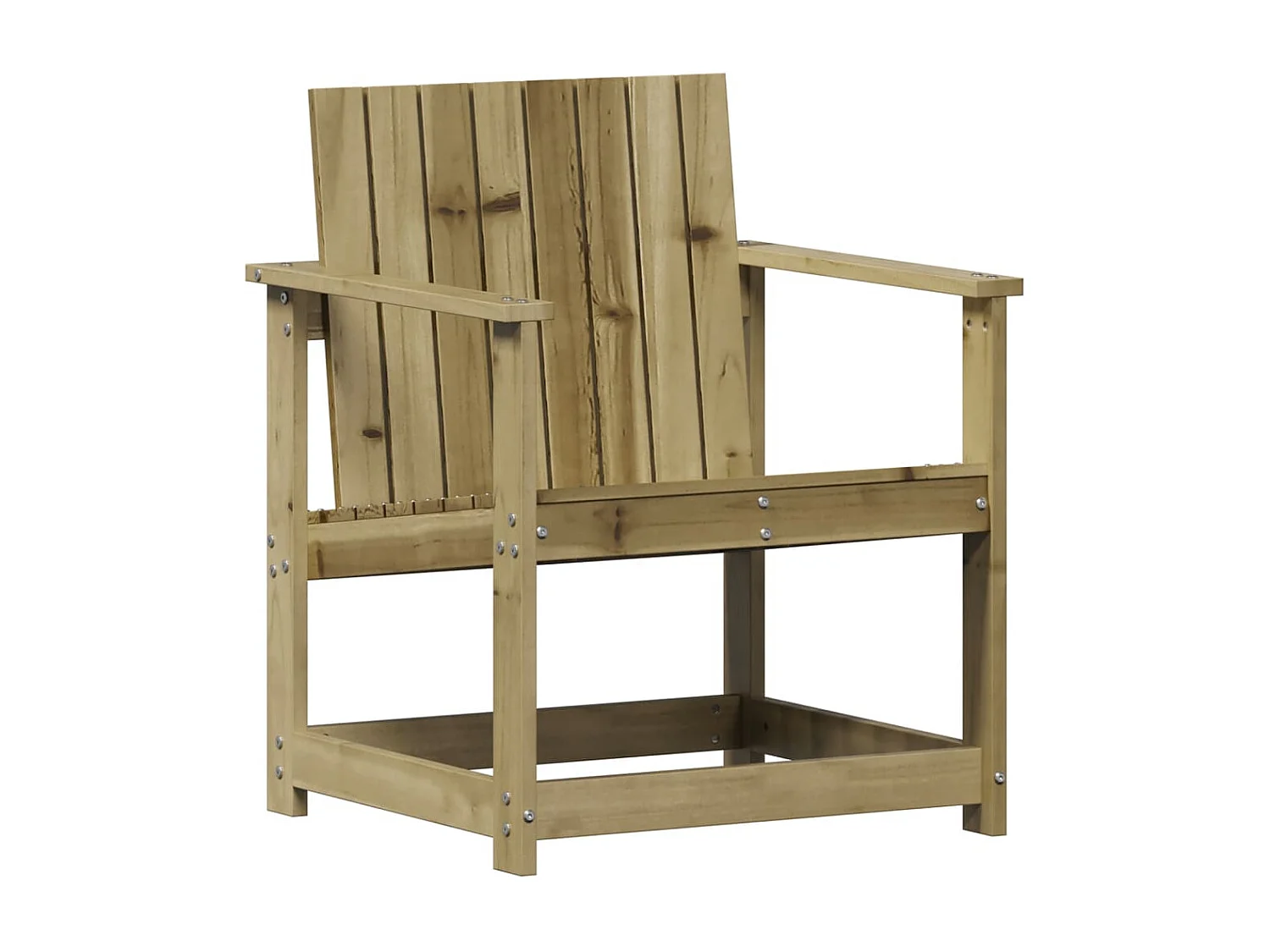 Salon de jardin 3 pcs bois de pin imprégné