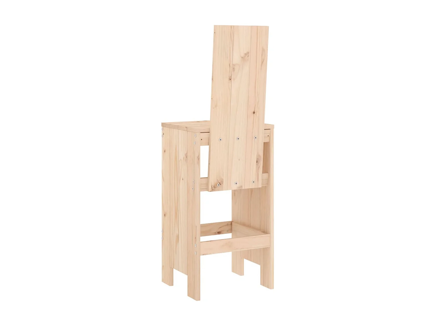 Tabourets de bar 2 pcs 40x42x120 bois massif de pin