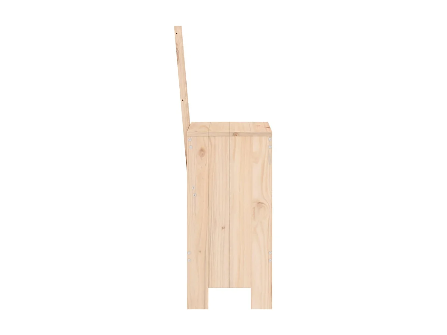 Tabourets de bar 2 pcs 40x42x120 bois massif de pin