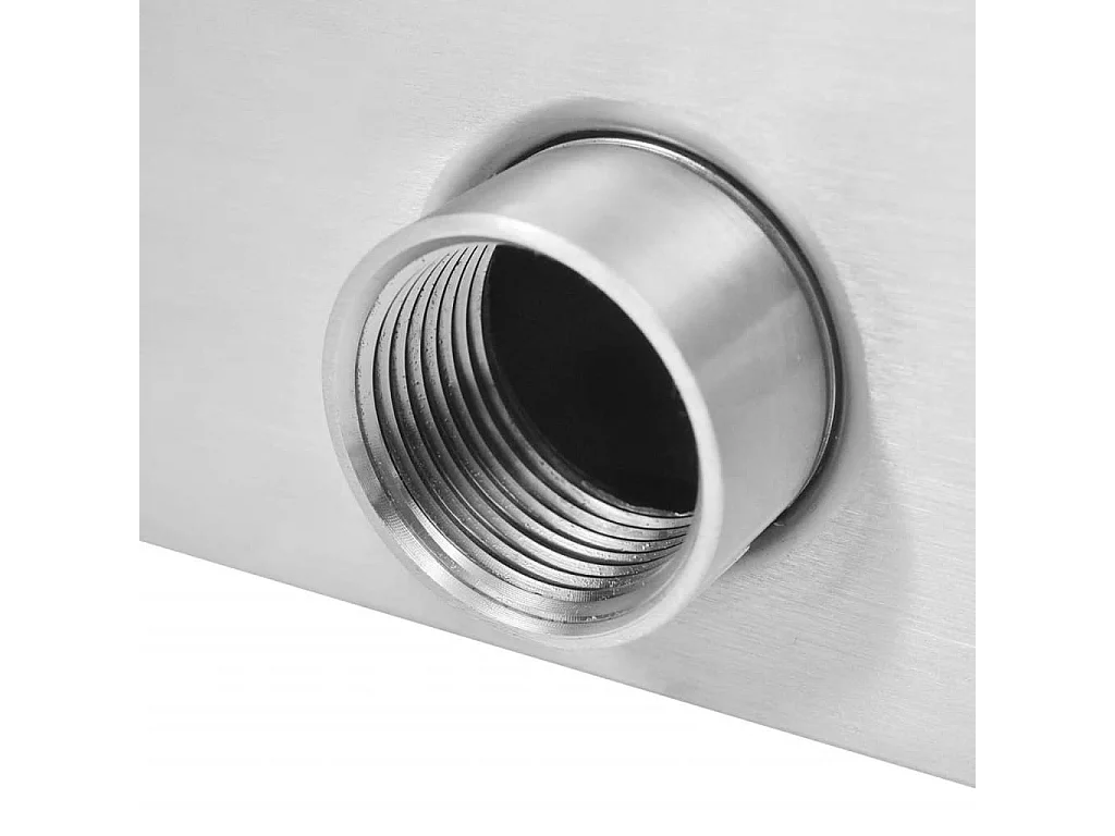 Fontaine d'étang Acier inoxydable 50 x 30x90 Argenté