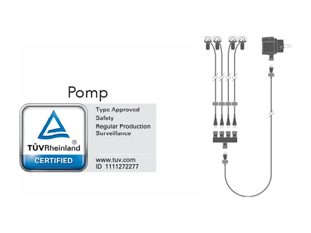 Acqua Arte waterpartij Miras 42 cm