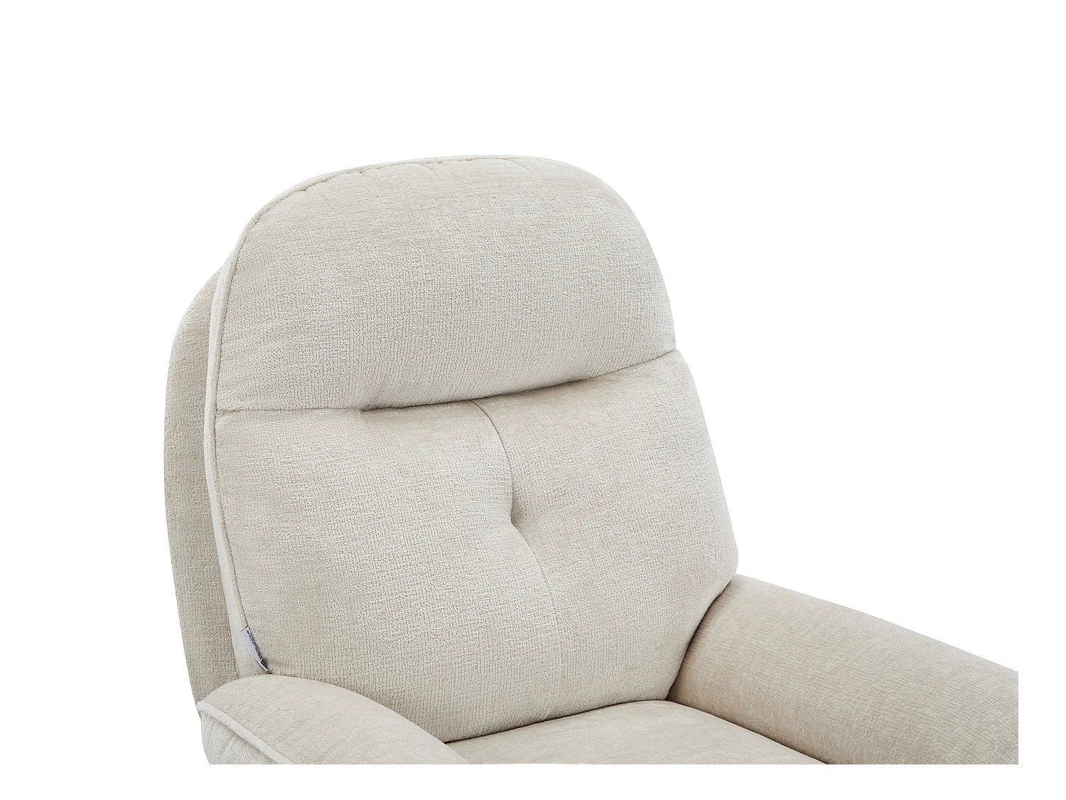 Drehsessel - Strukturstoff - Beige - ILMACA