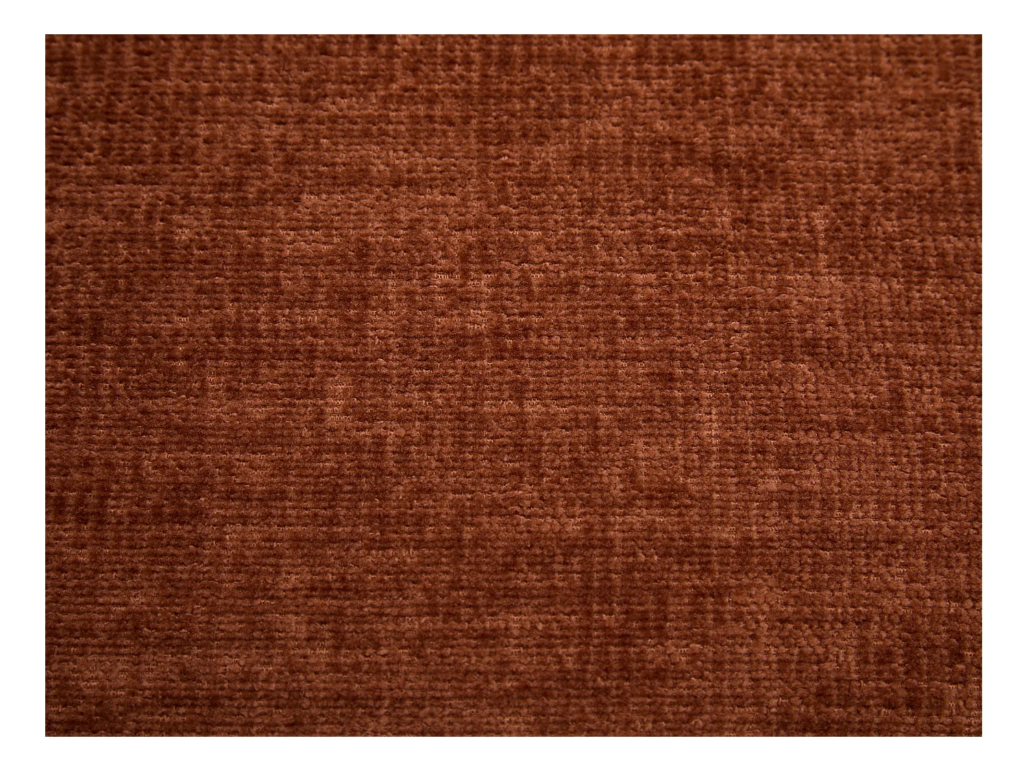 Silla giratoria de tela texturizada terracota ILMACA