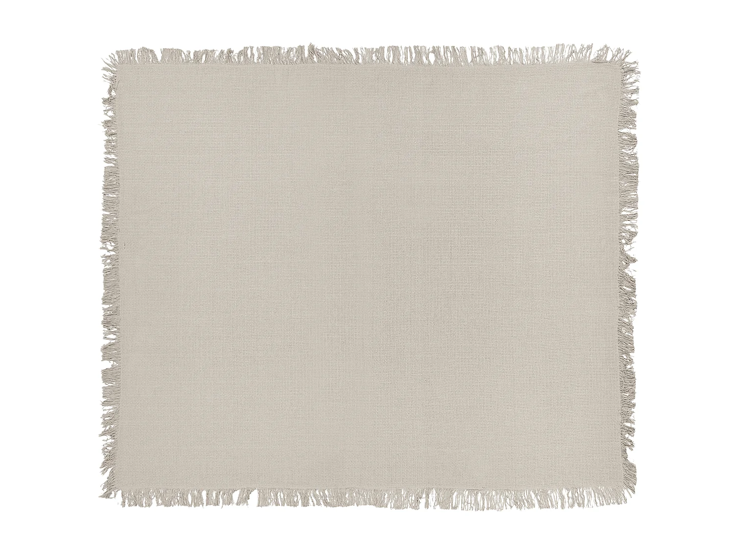 Tagesdecke YERBENT Baumwolle 220 x 240 cm Hellgrau