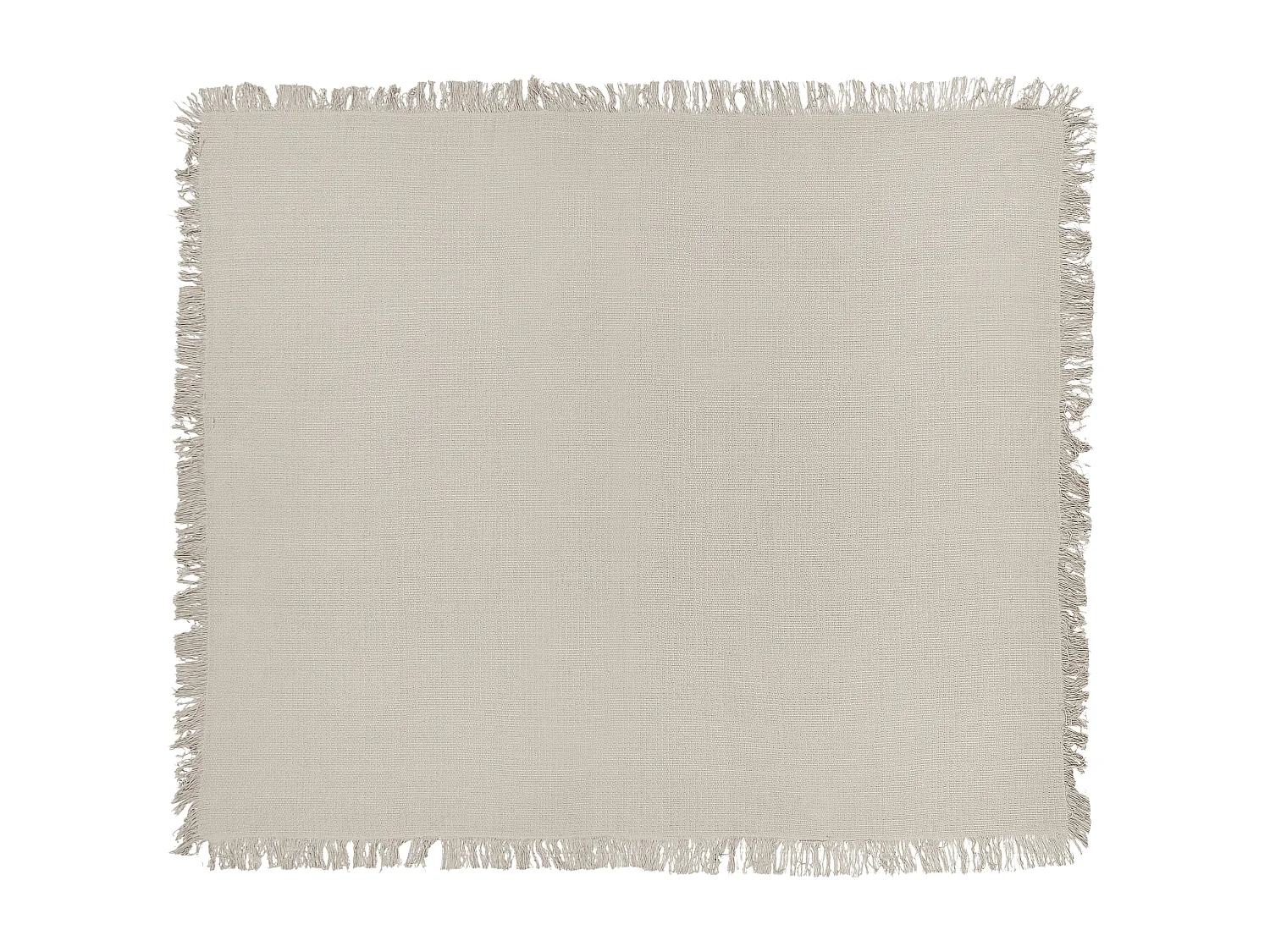 Bedspread YERBENT Cotton 220 x 240 cm Light Grey