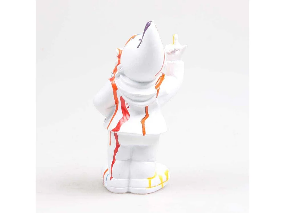 Gartenzwerg aus Kunstharz F*ck 16 x 12 x 32 cm