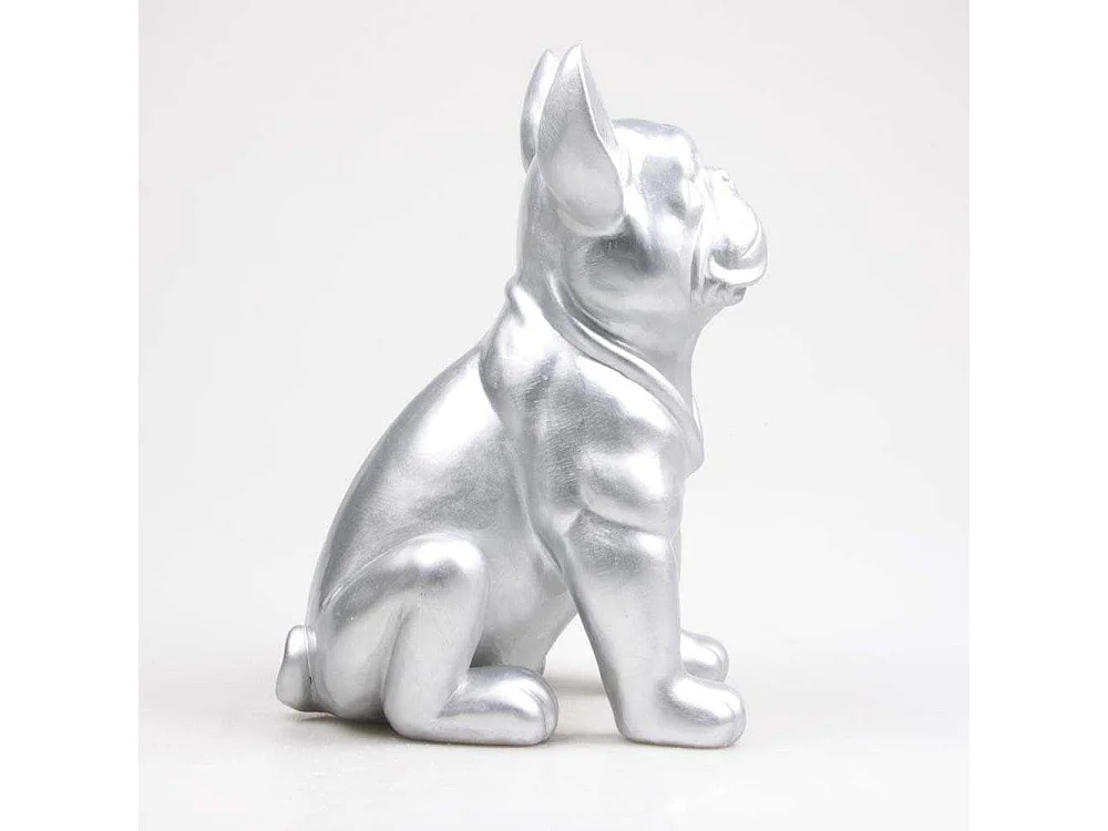 Chien bouledogue français coloré 37 x 25 x 22 cm