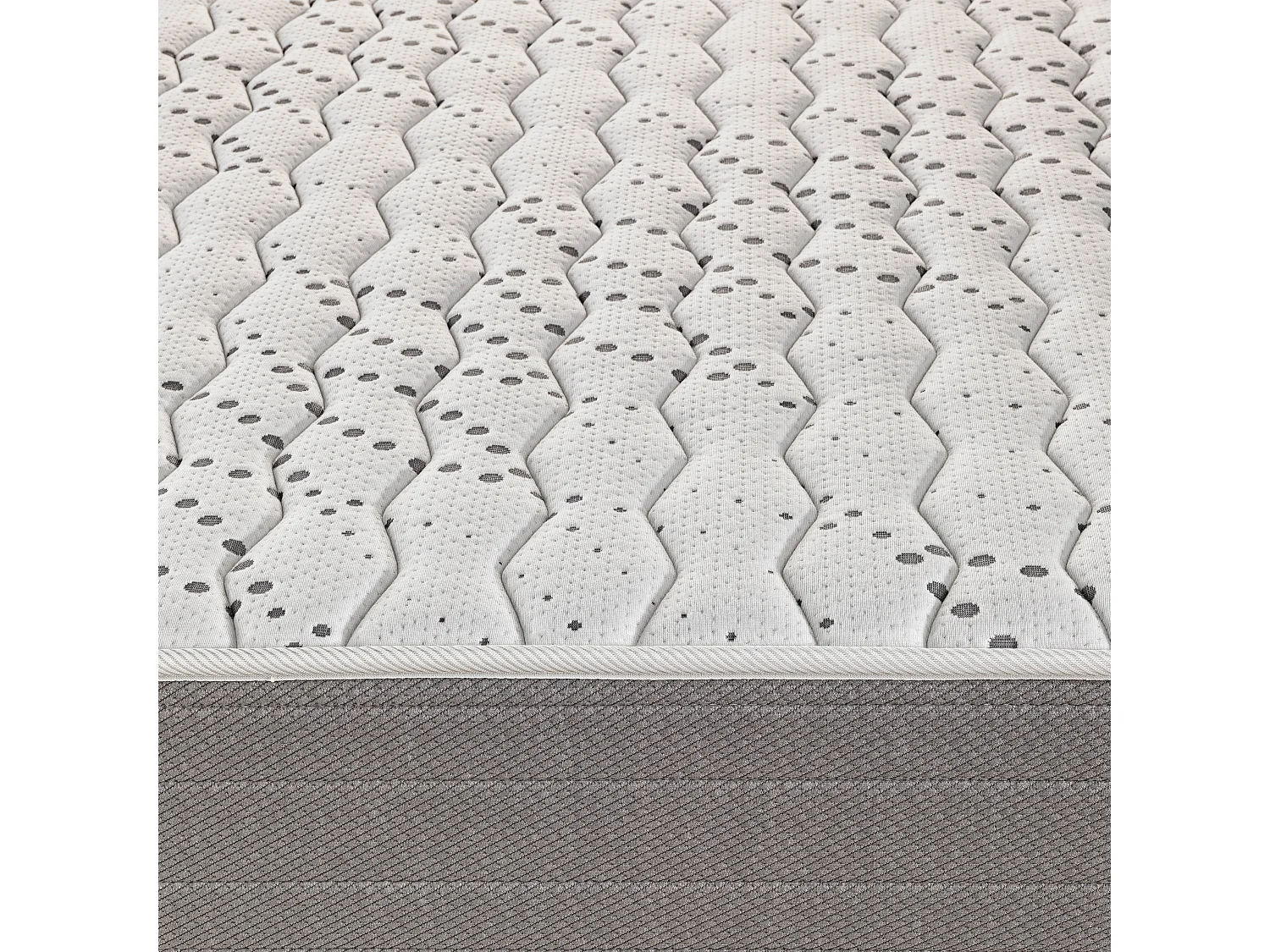 Colchón viscoelástico espuma HR, firmeza media, reversible, 90x190