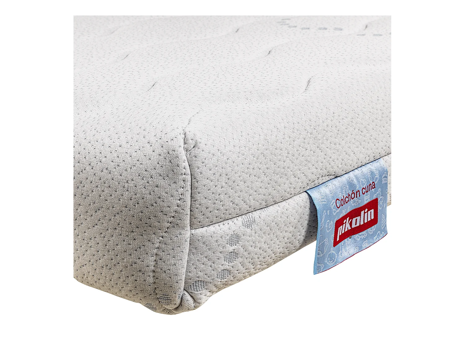 Colchón Cuna 12cm Espuma HR Antialérgico Suave Firmeza Baja 60x120